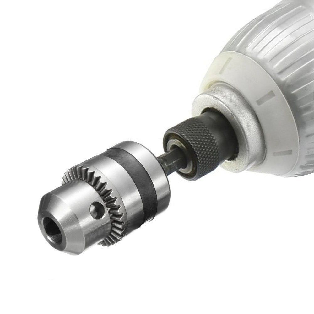Electric Drill Chuck Adapter Converter 3/8" Drill Chuck With