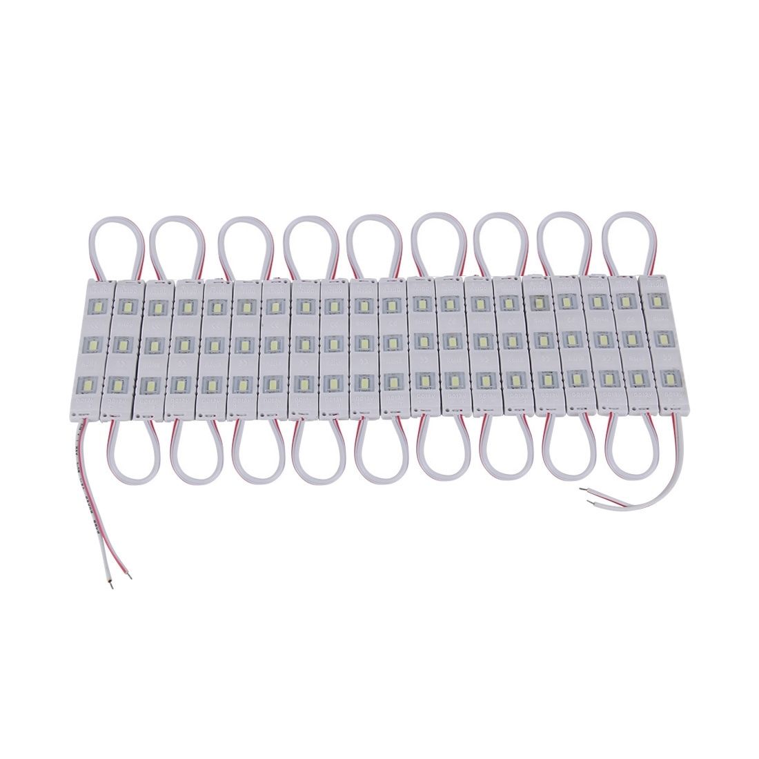 20PCS DC 12V 20,,1W 3 SMD-5630-LEDs LED Module Waterproof Super Bright LED Modules Sign LED Lighting(White Light)