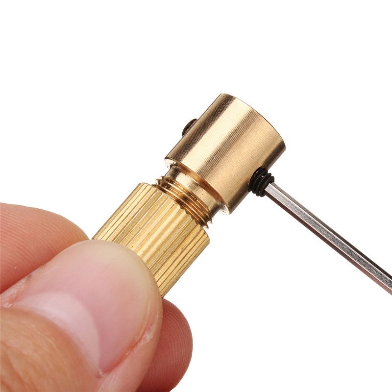 8pcs 0.5-3mm Copper Small Electric Drill Bit Drill Chucks