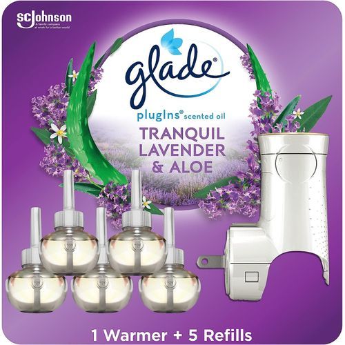 Glade PlugIns Refills Air Freshener Starter Kit, Scented And