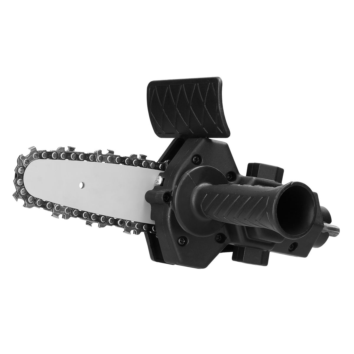 4 Inch Electric Drill Modified To Electric Chainsaw Tool