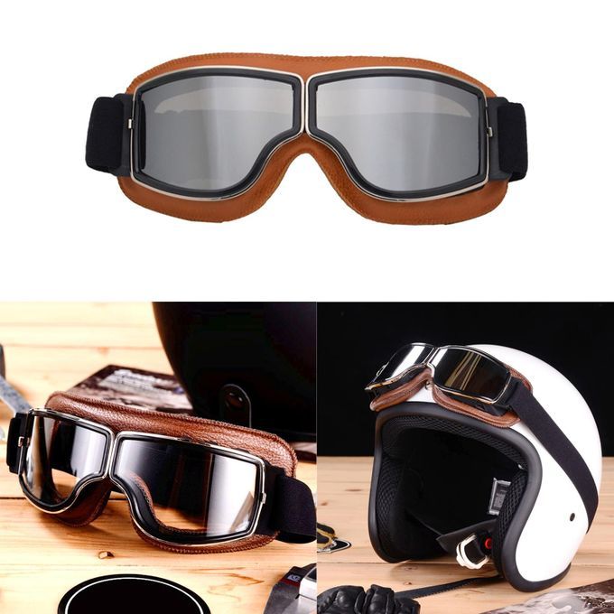 Unisex Outdoor Sports Ski Glasses Motorcycle Anti Fog UV Yellow Frame