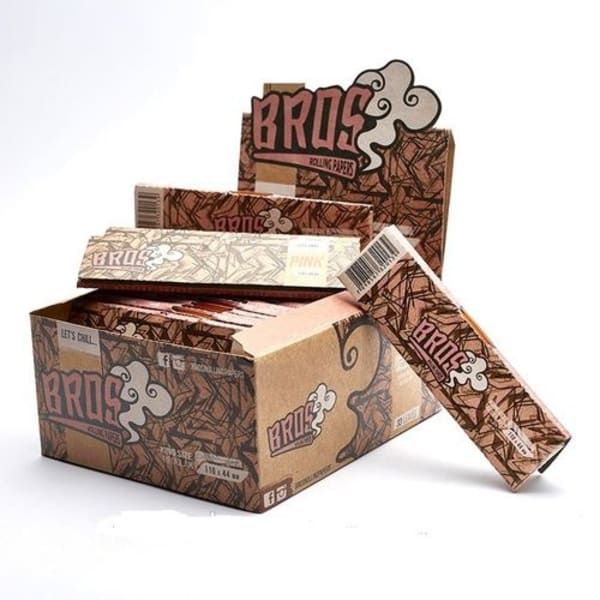 Box Of Bros Rolling Papers - Brown Rizla - 50 Booklets