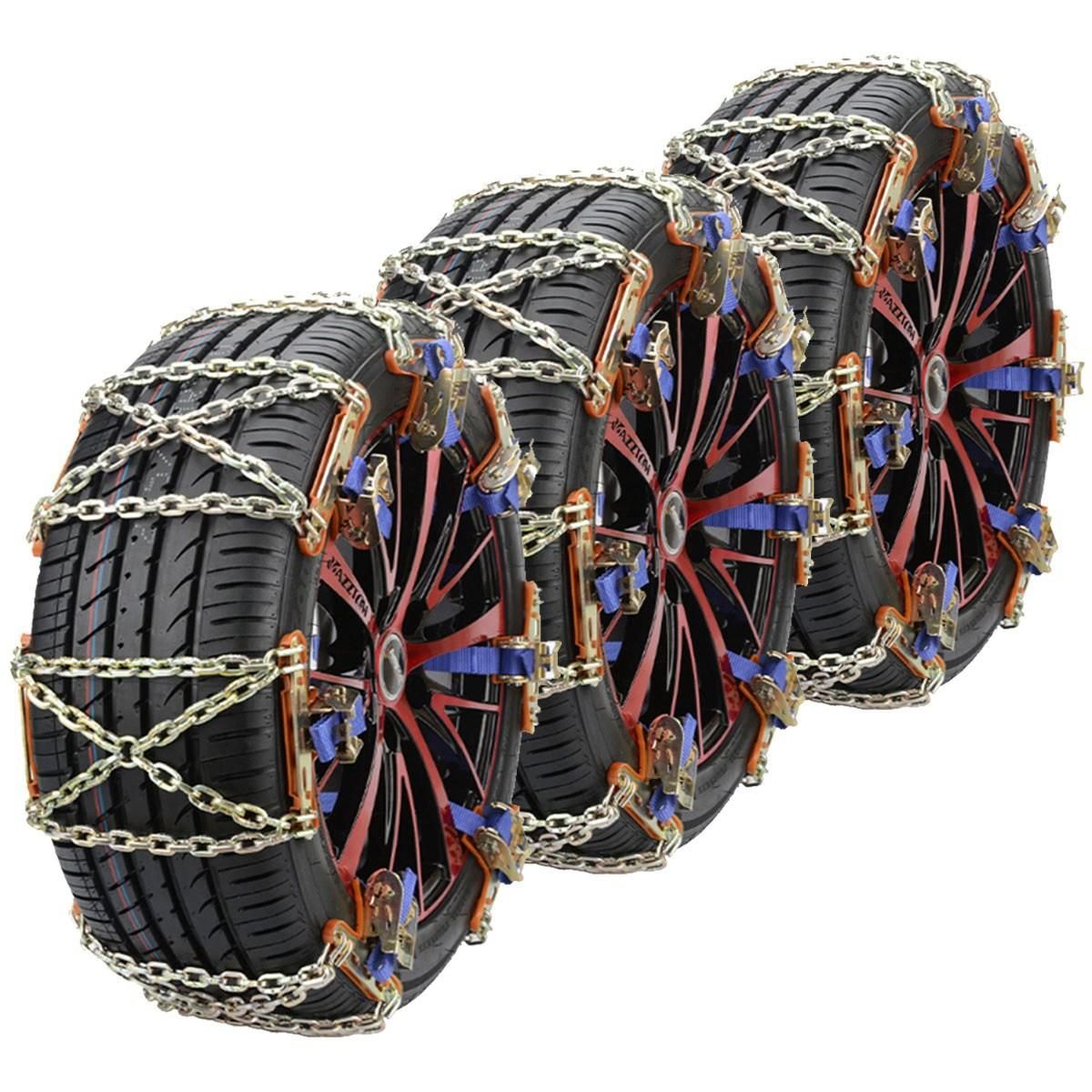 Multicolor Universal Steel Truck Car Wheels Tyre Tire Snow Ice Chains