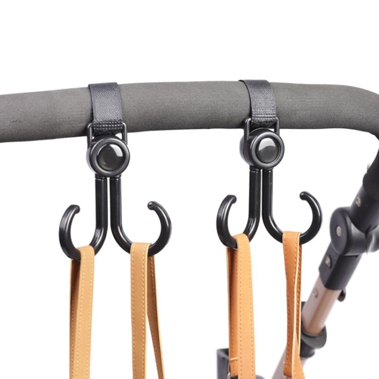 Multifunctional Wheelchair Baby Stroller Double Hooks 2 PCS/Set