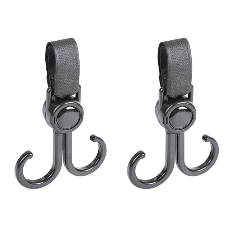 Multifunctional Wheelchair Baby Stroller Double Hooks 2 PCS/Set