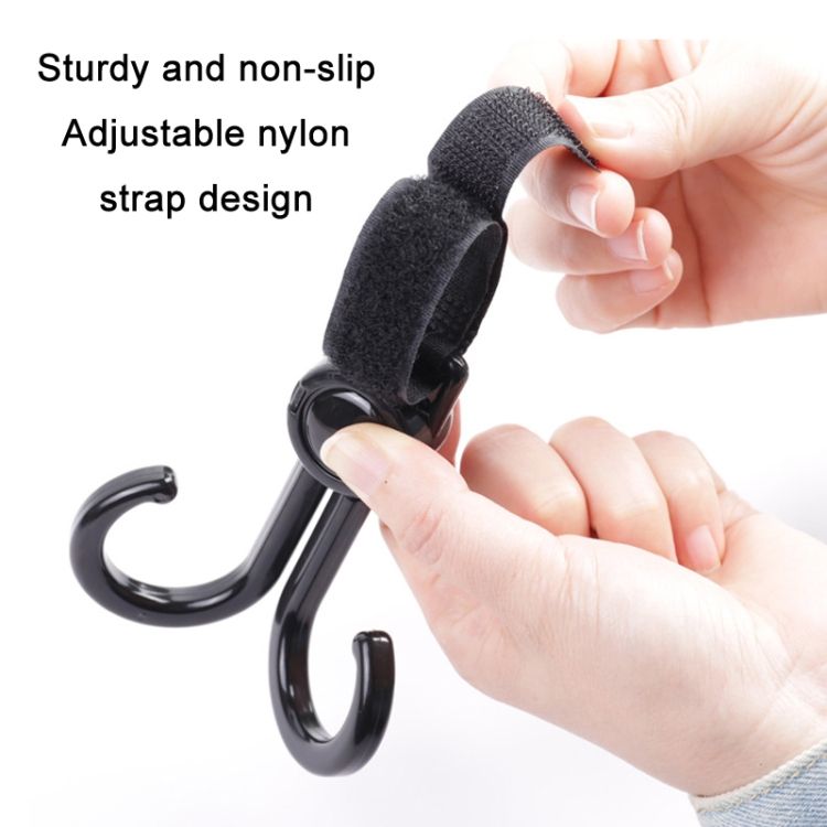 Multifunctional Wheelchair Baby Stroller Double Hooks 2 PCS/Set