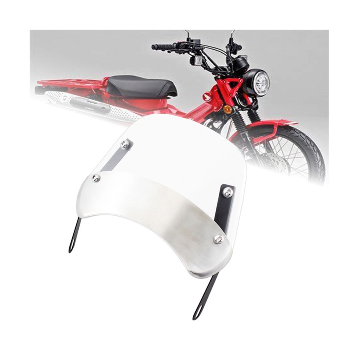 Motorcycle Windshield Wind Deflector