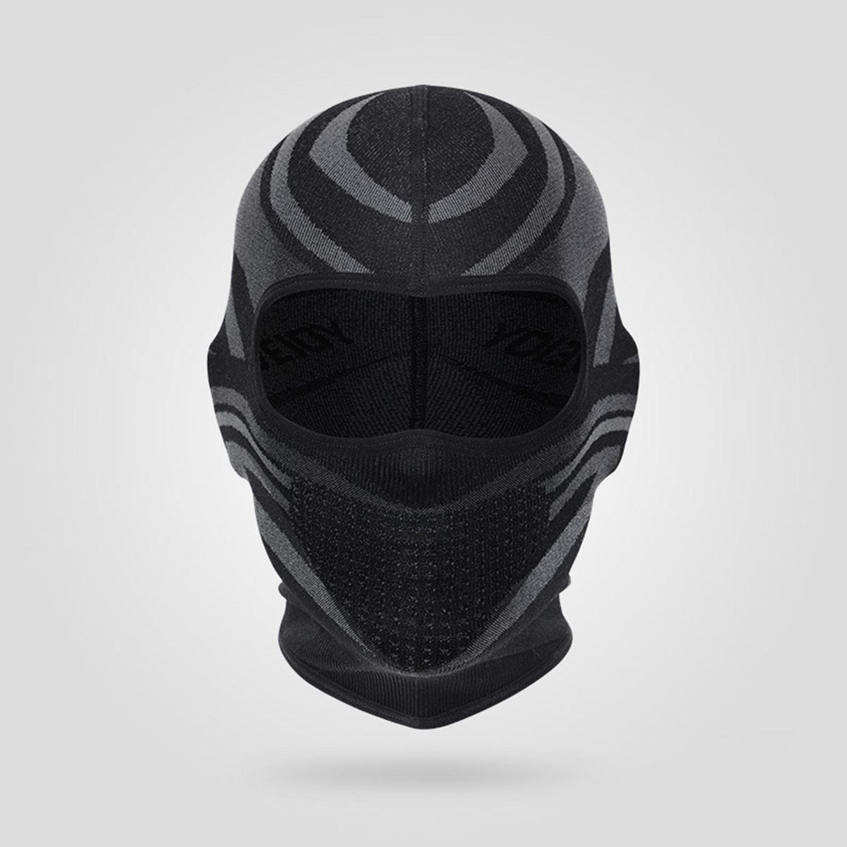 Cycling Headgear Unisex Thermal Windproof Headgear Neck Gaiter Black