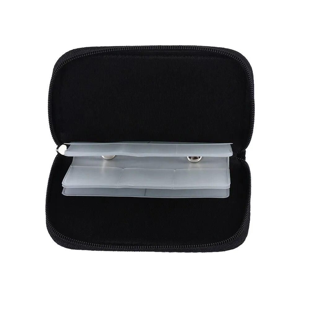Micro Bags Fashion Wallet Box Memory Card Storage Case Carrying Pouch For CF/SD/SDHC/MS/DS