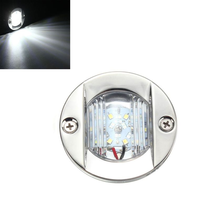 Round 12V Yacht Marine LED Stern Light