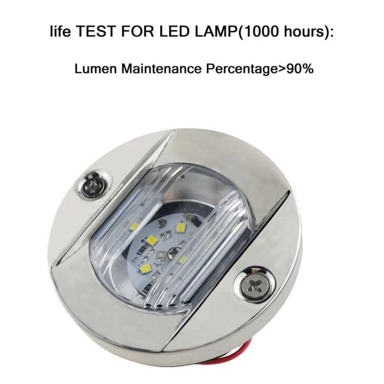 Round 12V Yacht Marine LED Stern Light