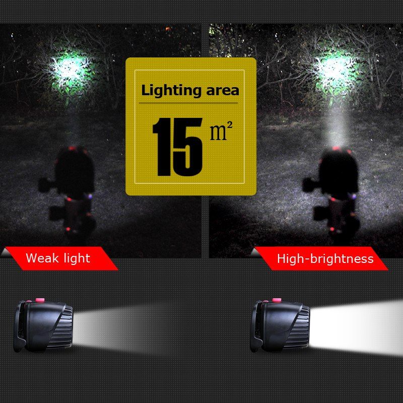 YAGE Headlamp Rechargeable Led Head Lamp Lights On Your Forehead LED Headlight Flashlight Lintern Mini Touch Fishing Lanterna FRASER