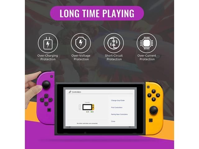 Joy-Pad Controller Compatible With Switch Joypads With Grip Switch Controller Supports Wake-up
