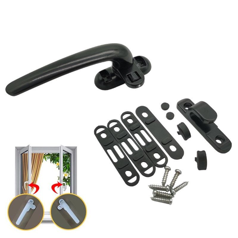 Durable Casement Window Wheel Handle With Lock Maneta Ventana Aluminio Home