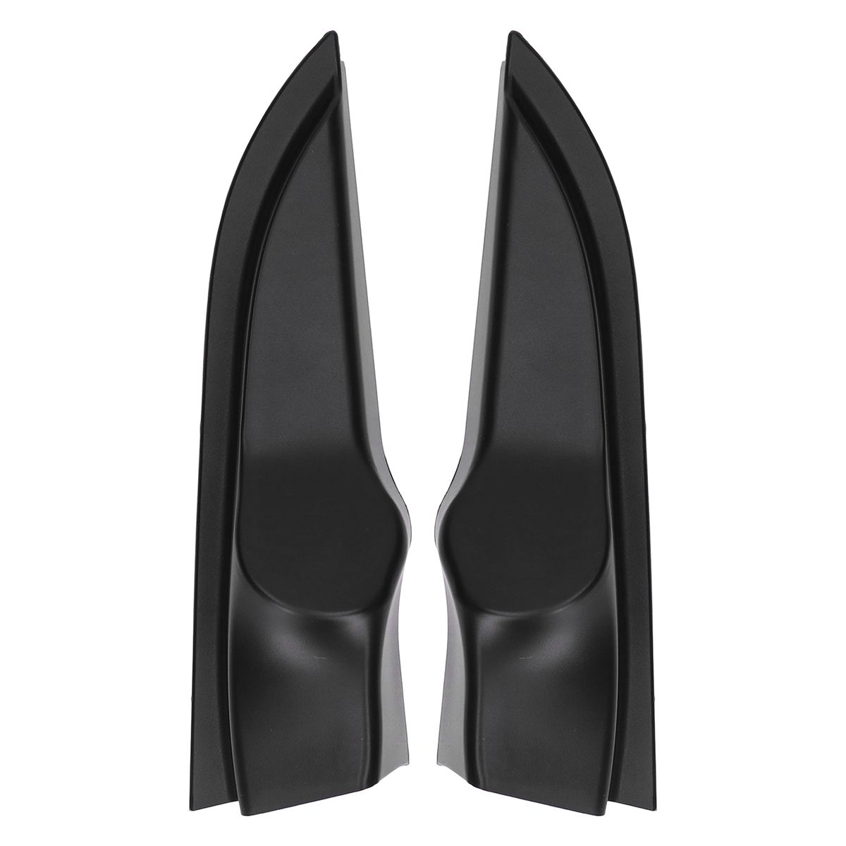 2pcs Door Pillar Tweeter Cover Trim ABS Speaker Panel