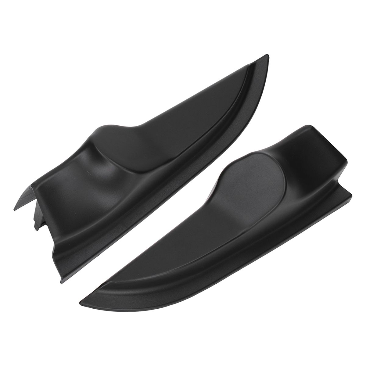 2pcs Door Pillar Tweeter Cover Trim ABS Speaker Panel
