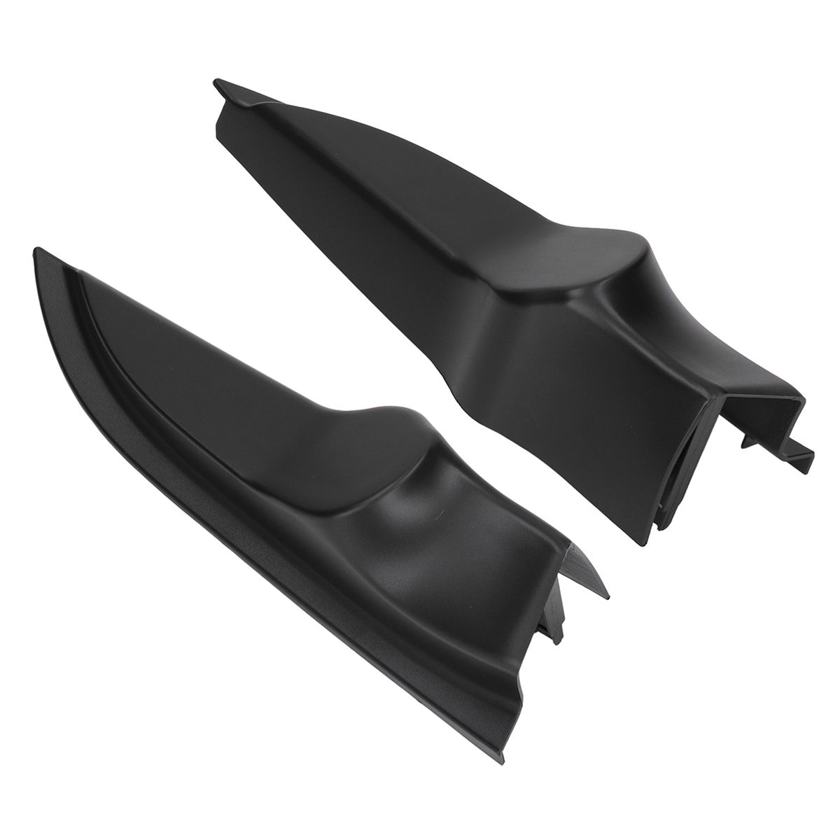 2pcs Door Pillar Tweeter Cover Trim ABS Speaker Panel