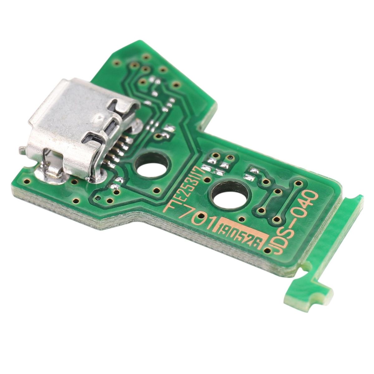 For PS4 Controller Micro-USB Charging Socket Circuit Board JDS-040 12-Pin Cable Port