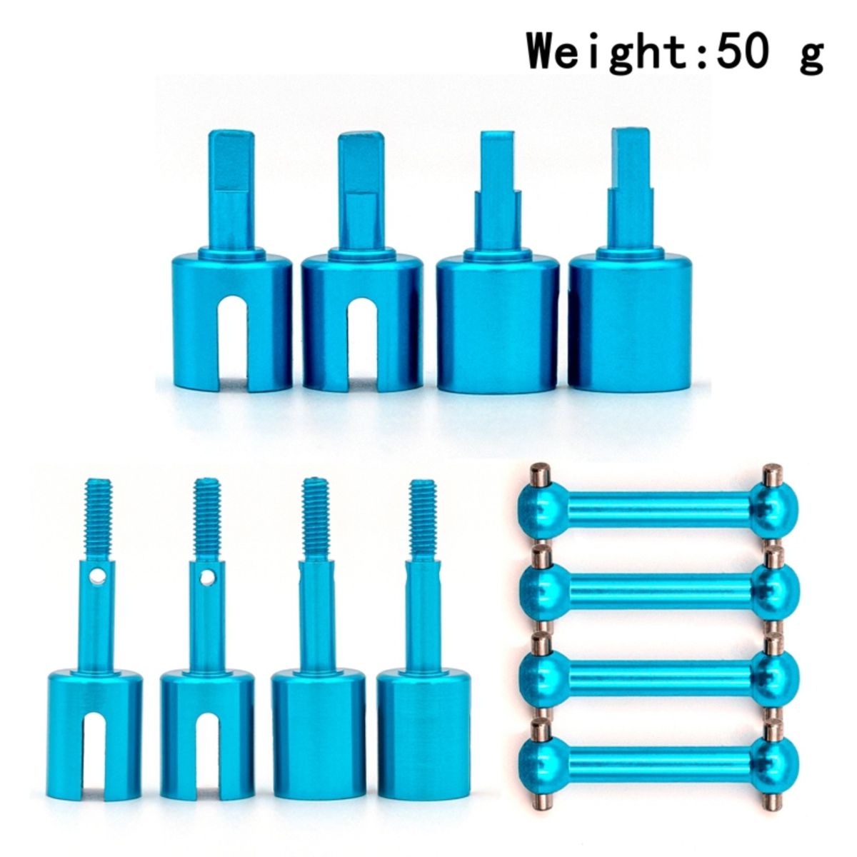 Aluminum Alloy Drive Shaft Dog Bone Cup Joint Set