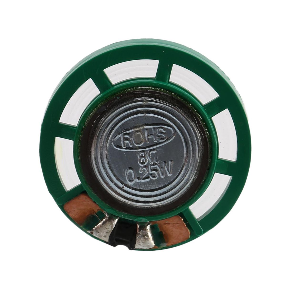 2 Pcs 1/4W 0.25W 8Ohm 27mm round external magnet speaker speaker,Sound amplifier,Speaker accessories