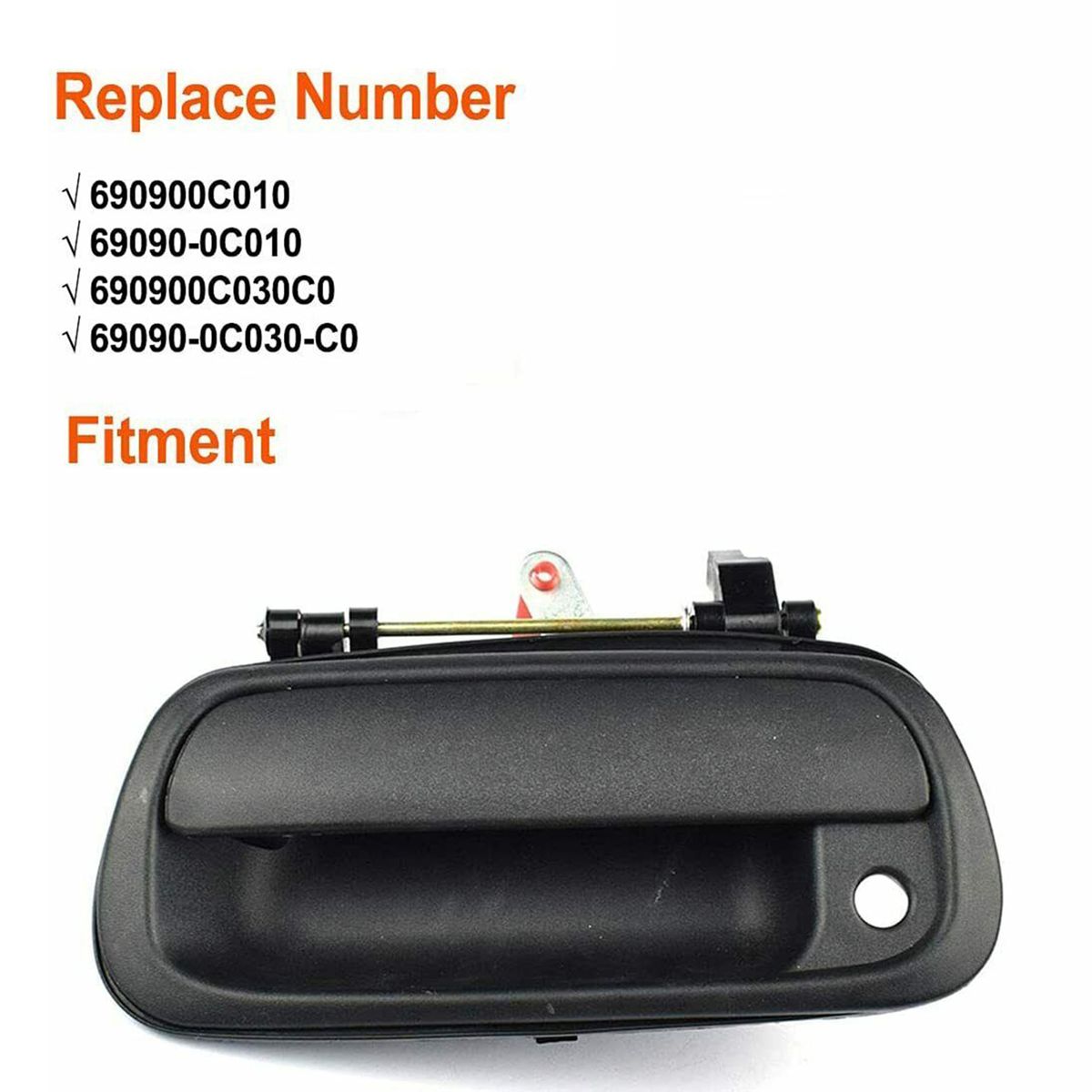 Tailgate Handle Direct Replacement Heavy Duty Replacement