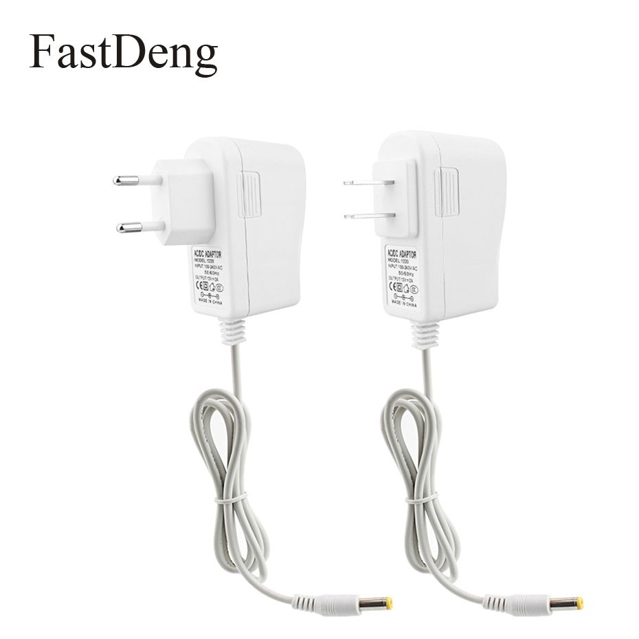 DC 12V US EU Power Supply Adapter 110V 220V LED Lighting 2A