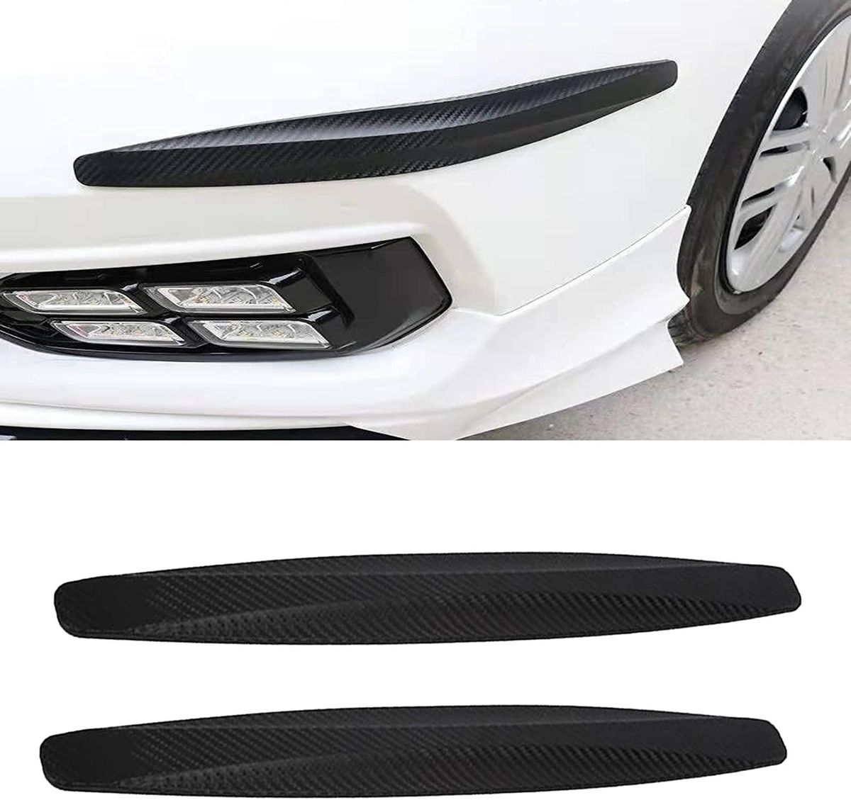 2Pcs/4pcs Universal Car Door Bumper Protector Guard Anti-Scratch Strips Sticker Anti-collision Body Protect Auto Exterior parts