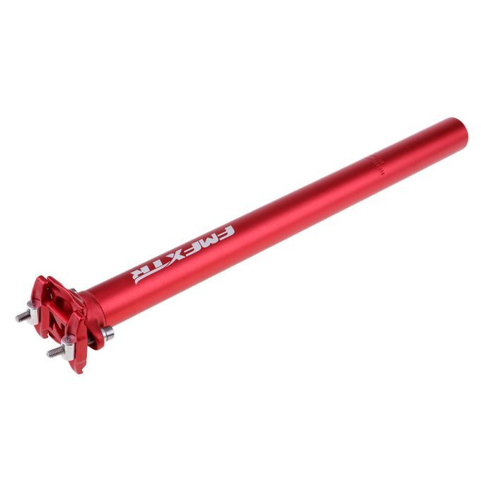 Red Bicycles Seat Paddle Post Mountain Road MTB Bikes Red 30.9x400mm