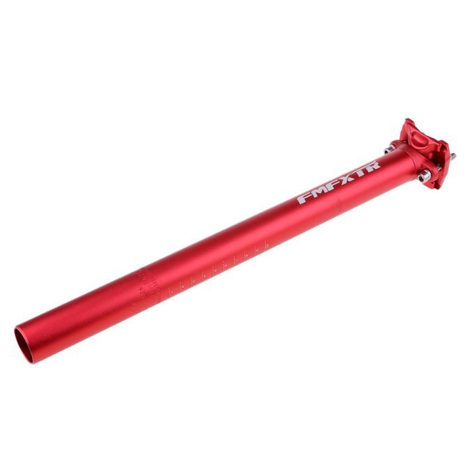 Red Bicycles Seat Paddle Post Mountain Road MTB Bikes Red 30.9x400mm