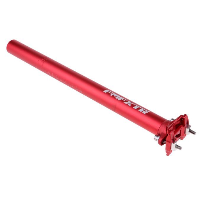 Red Bicycles Seat Paddle Post Mountain Road MTB Bikes Red 30.9x400mm