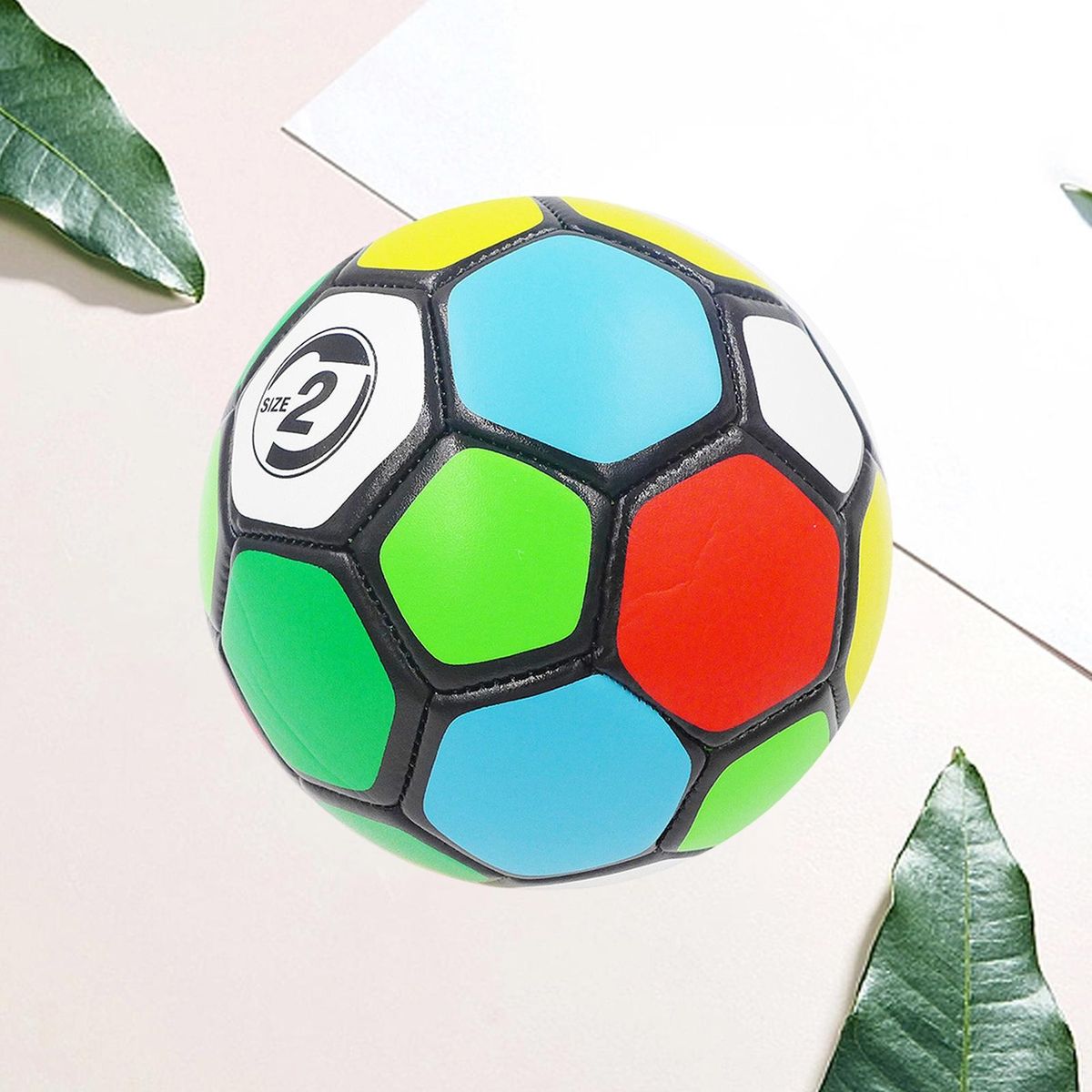 Outdoor Activity Toy for Children Wildlife Fun Football Durable Pvc Multicolor