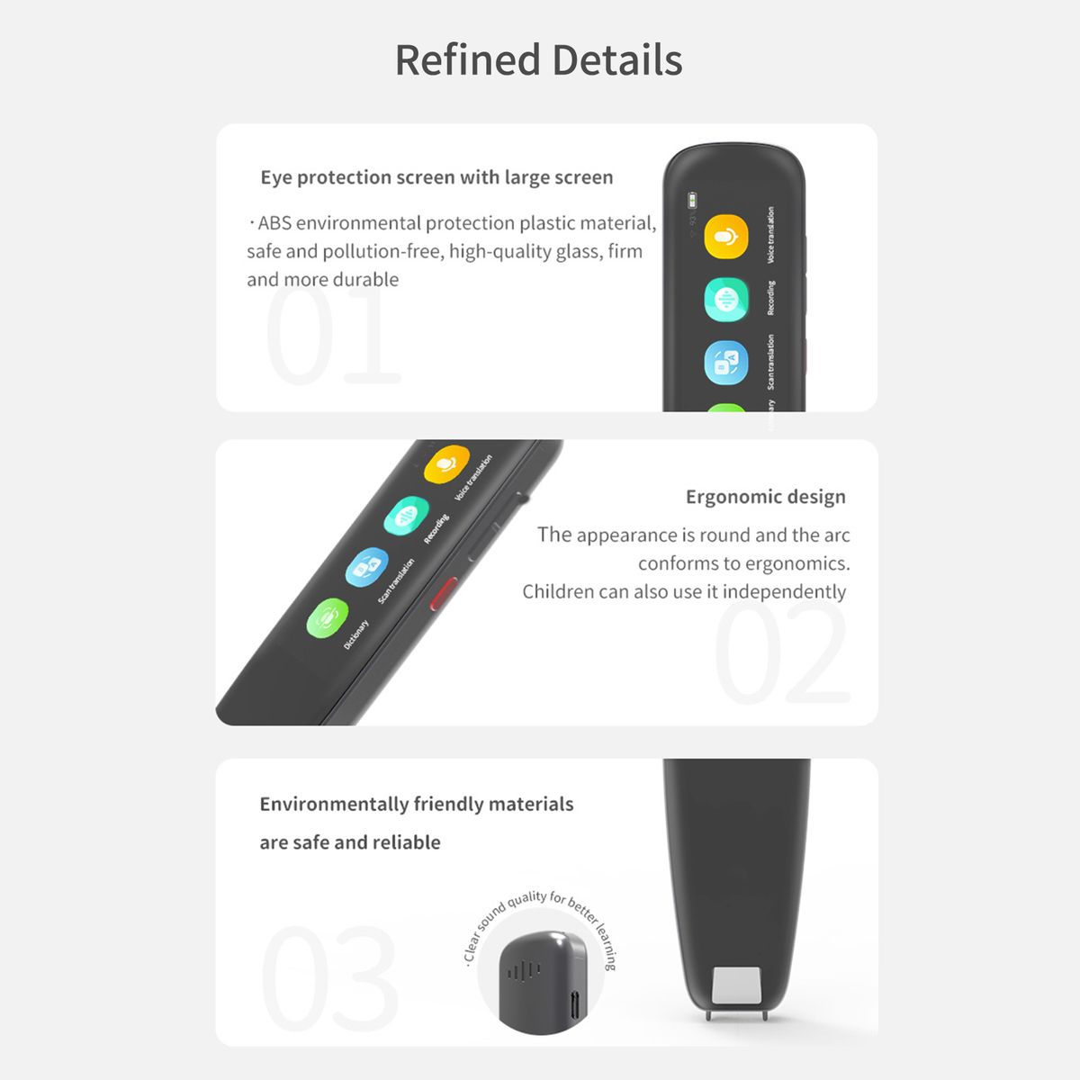 Dictionary Translation Pen Scanner Text Scanning Reading Translator