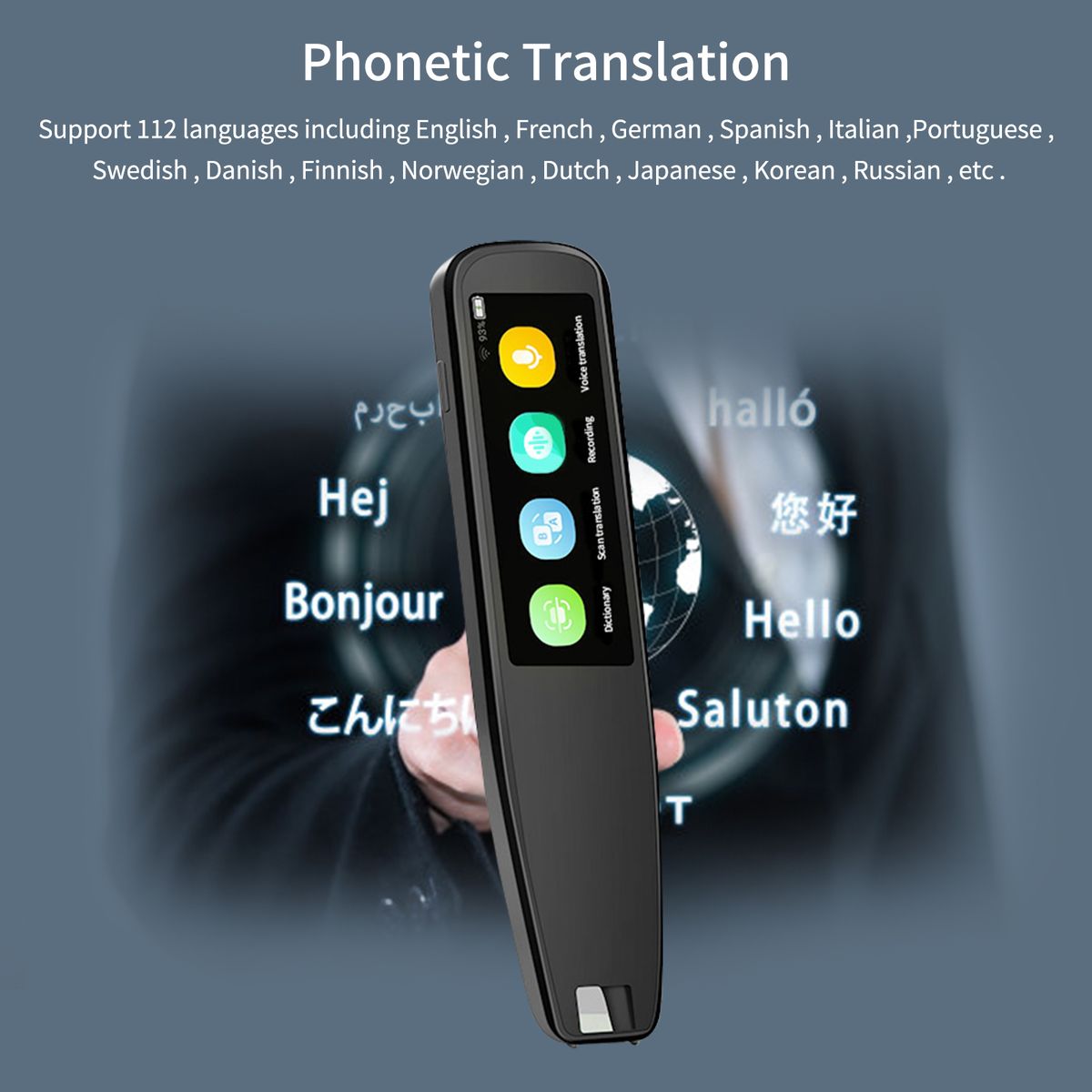 Dictionary Translation Pen Scanner Text Scanning Reading Translator