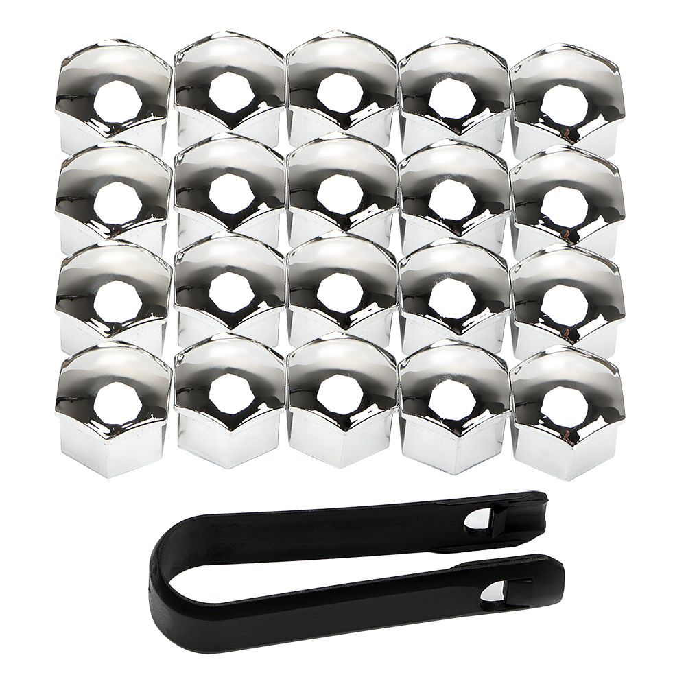 20pcs 17mm/19mm Car Wheel Nut Caps Auto Hub Screw Cover