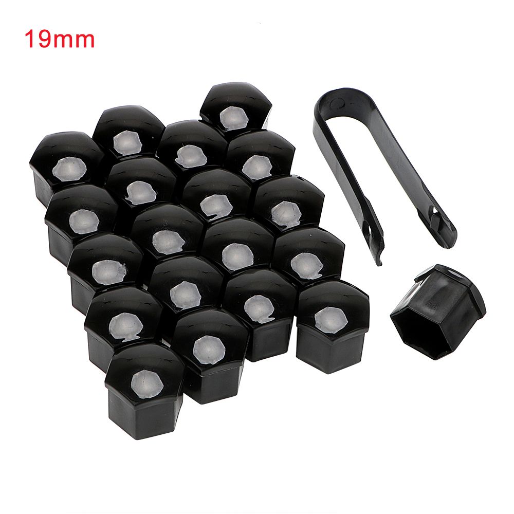 20pcs 17mm/19mm Car Wheel Nut Caps Auto Hub Screw Cover
