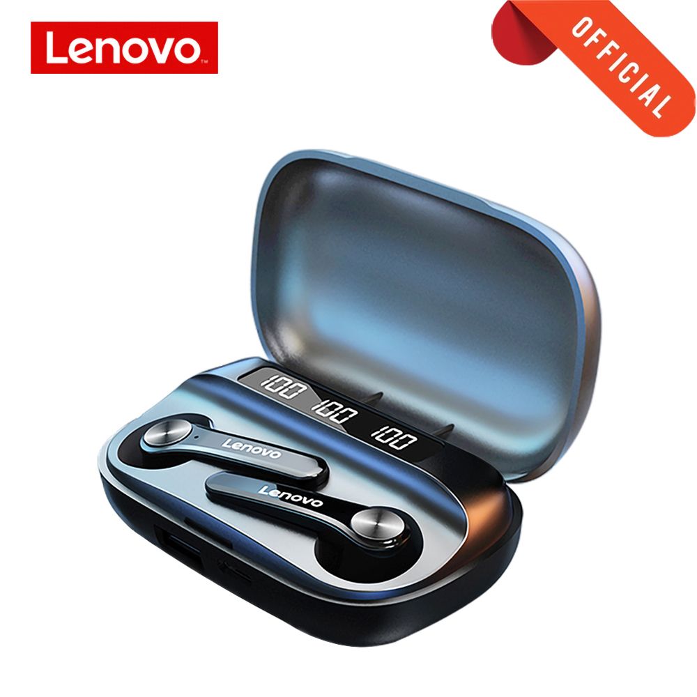Lenovo Bluetooth 5.0 Headphone Wireless Earphone Qt81 Stereo Sound Earphone