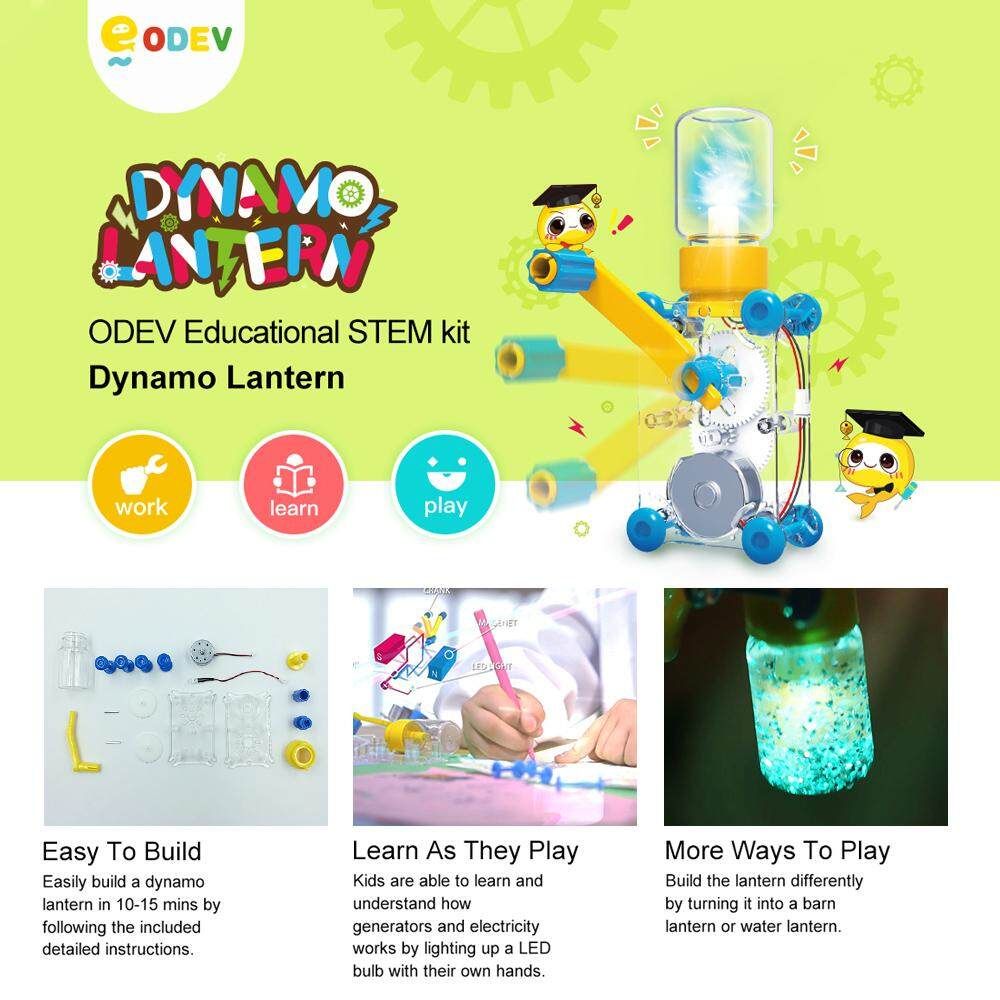 Hand Dynamo Hand Diy Small Inventions Technology Small-scale Production Of Children In Science Experiments For Primary School Students With Laughing Fish Hand-shaking