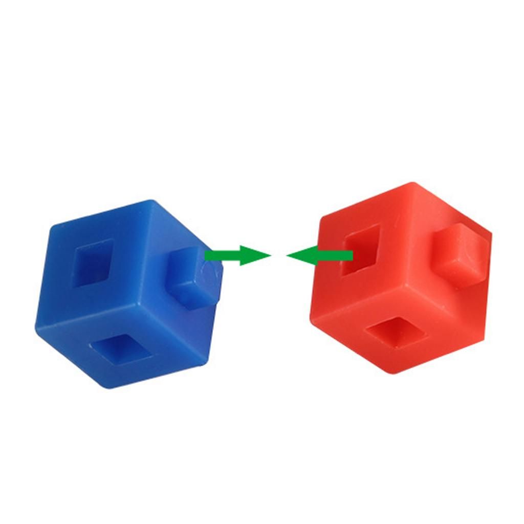 100x Cubes, Homeschool Educational Connecting Manipulative