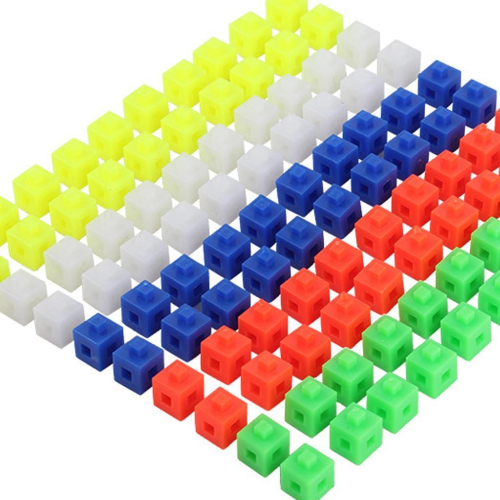 100x Cubes, Homeschool Educational Connecting Manipulative