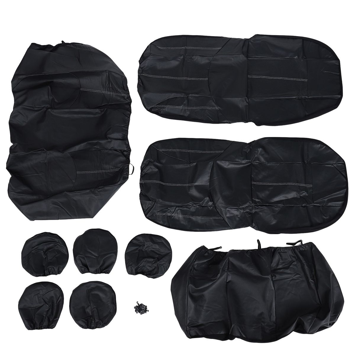 Blcak Car Cushion Universal Cover Car Interior Car