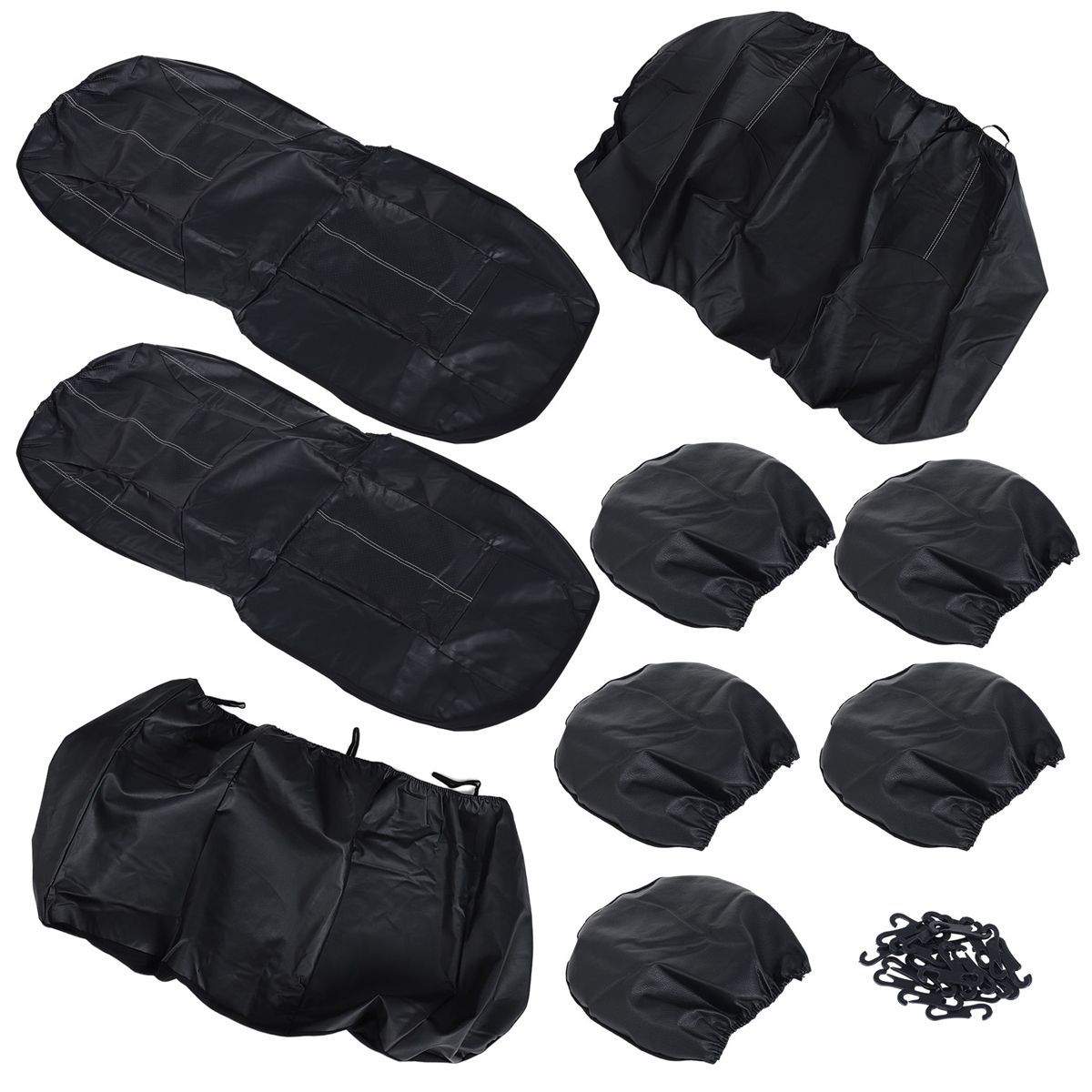 Blcak Car Cushion Universal Cover Car Interior Car