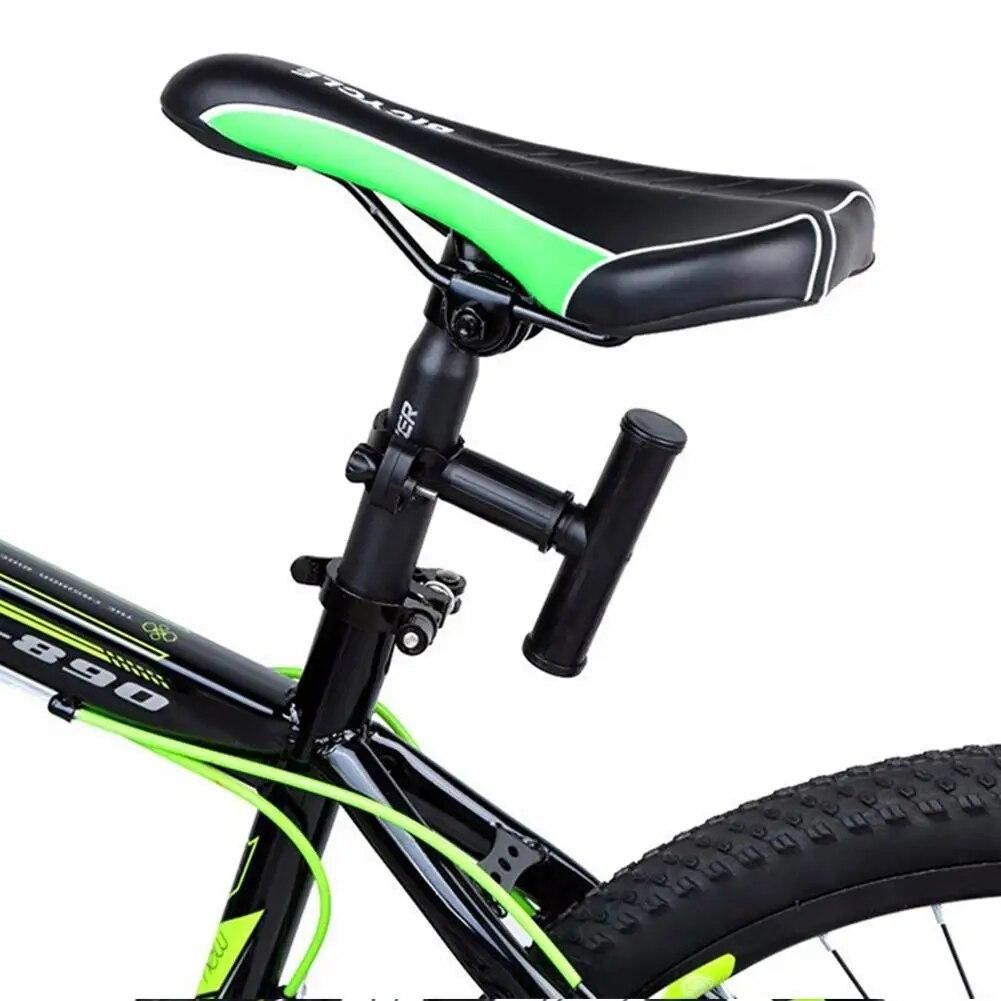 T-shaped Tube Bicycle Handlebar Extender Mount Mountain Mtb Bike Cycling Plastic Headlight Bracket Lamp Flashlight Holder Access