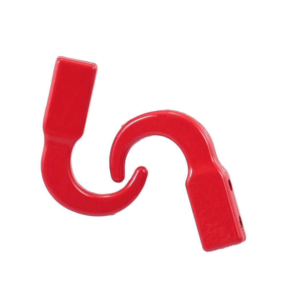 2pcs Tow Shackles Trailer Hook for 1/10 Traxxas HSP Redcat RC4WD Tamiya Axial SCX10 D90 HPI RC Crawler Car