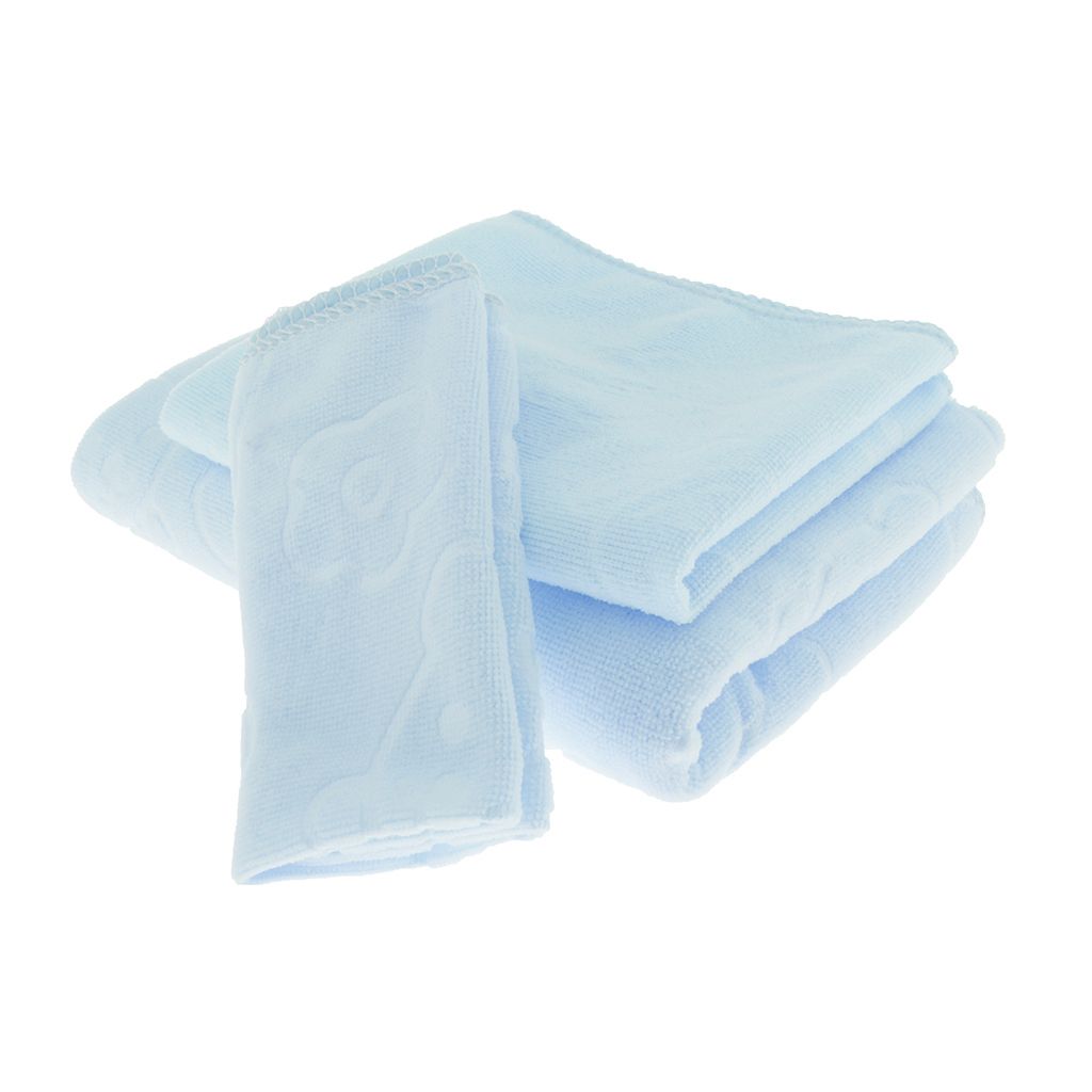 3 Sets Of Towels Bathroom  Hotel Bath Towel Light Blue