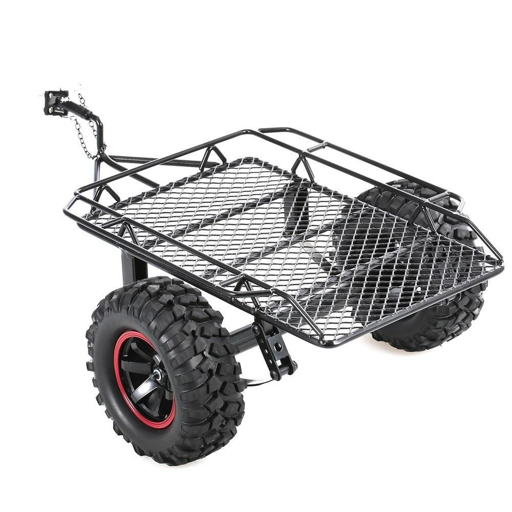 Trailer Car Hopper Trail for 1/10 Traxxas HSP Redcat RC4WD Tamiya Axial SCX10 D90 HPI RC Crawler Car DIY