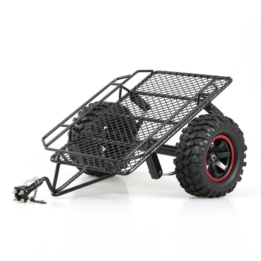 Trailer Car Hopper Trail for 1/10 Traxxas HSP Redcat RC4WD Tamiya Axial SCX10 D90 HPI RC Crawler Car DIY