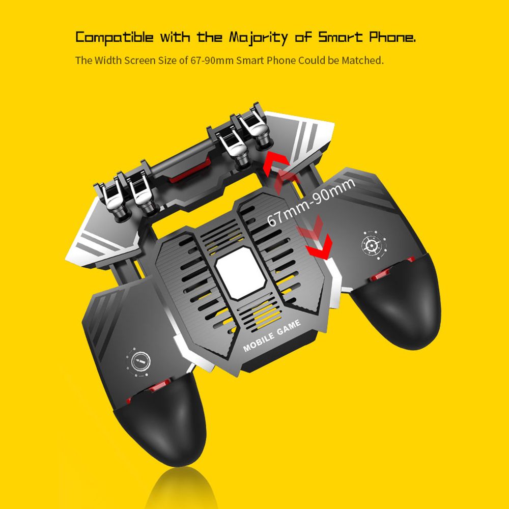 AK77 Mobile Game Controller, PUBG Game Controller Gamepad,