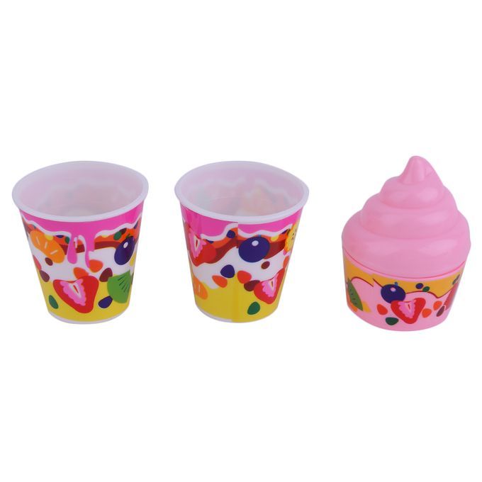 DM Birthday Cake DIY Model For Children Kids Early Educational Cl Ic Toy-Pink