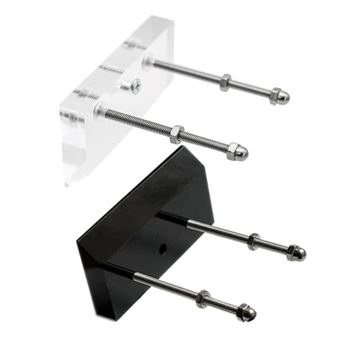 2pcs Skateboard Wall Mount Water Ski Storage Display Rack Office Dorm